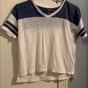 Cute white and blue t shirt